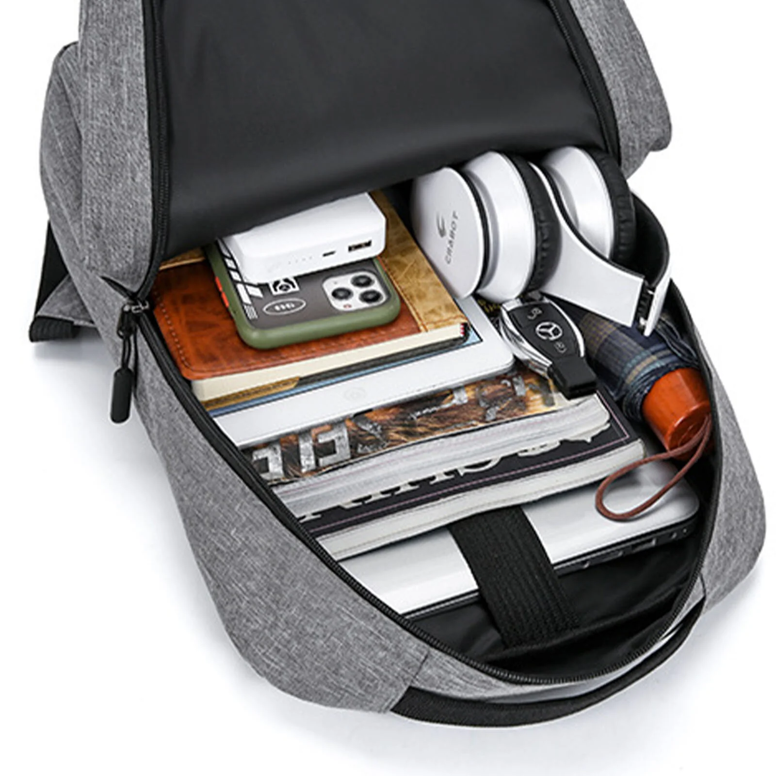Oxford Men's Large Capacity Travel Backpack -1pc Large size - Image 9