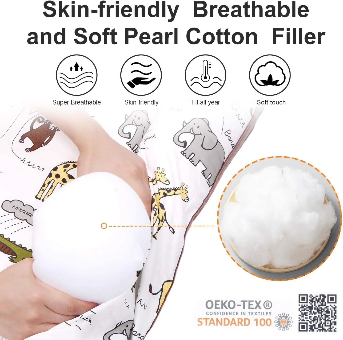 Baby Nest, Baby Lounger, Baby bed for Infant & Newborn Babies, 100% cotton - Cuteably - Image 16