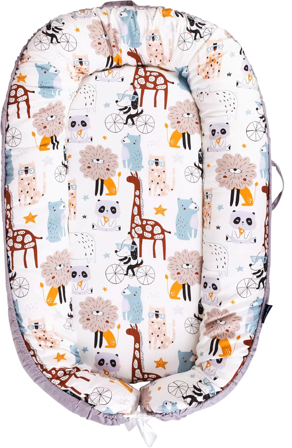 Baby Nest, Baby Lounger, Baby bed for Infant & Newborn Babies, 100% cotton - Cuteably - Image 4