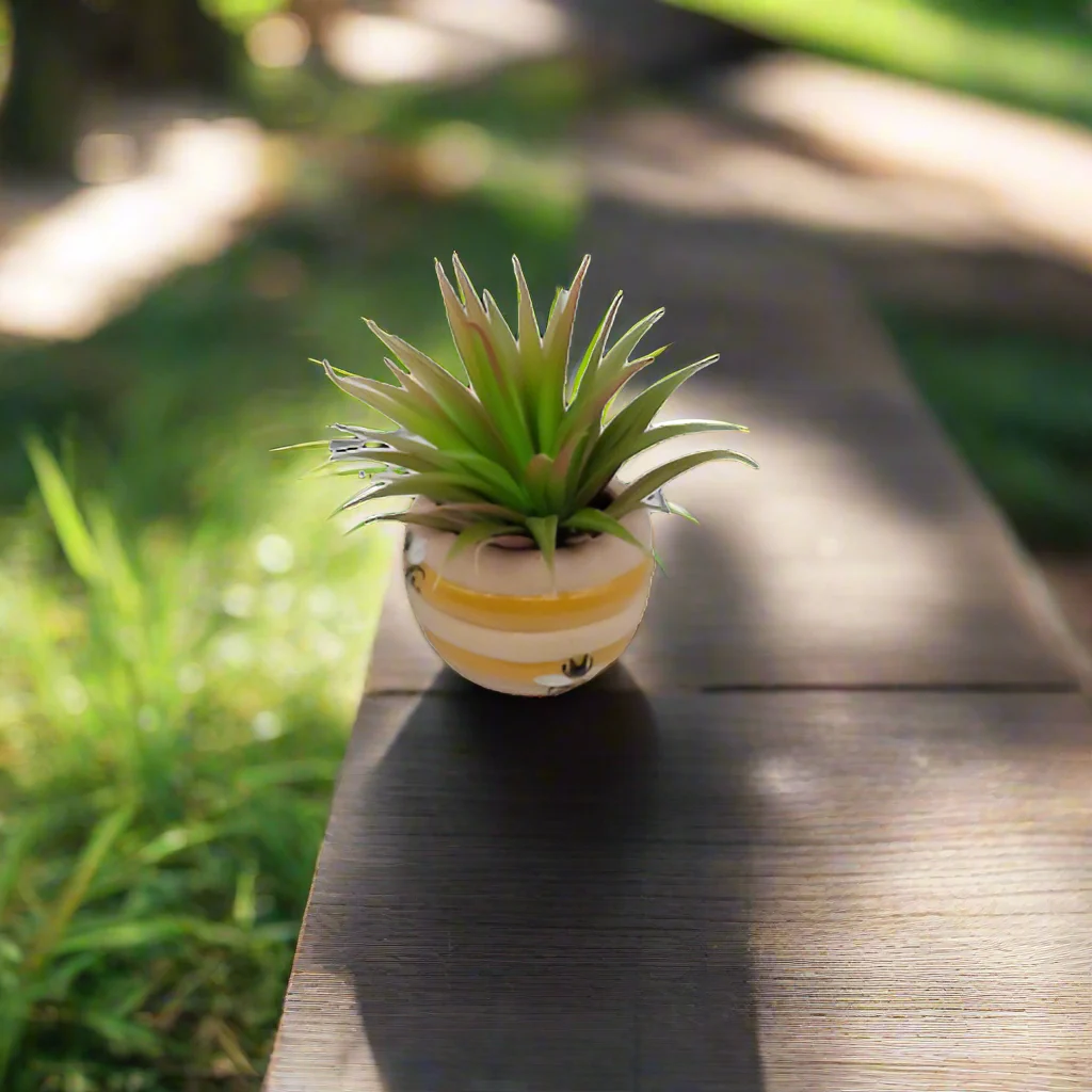 Bee Ceramic Planter Pot Medium - Image 7