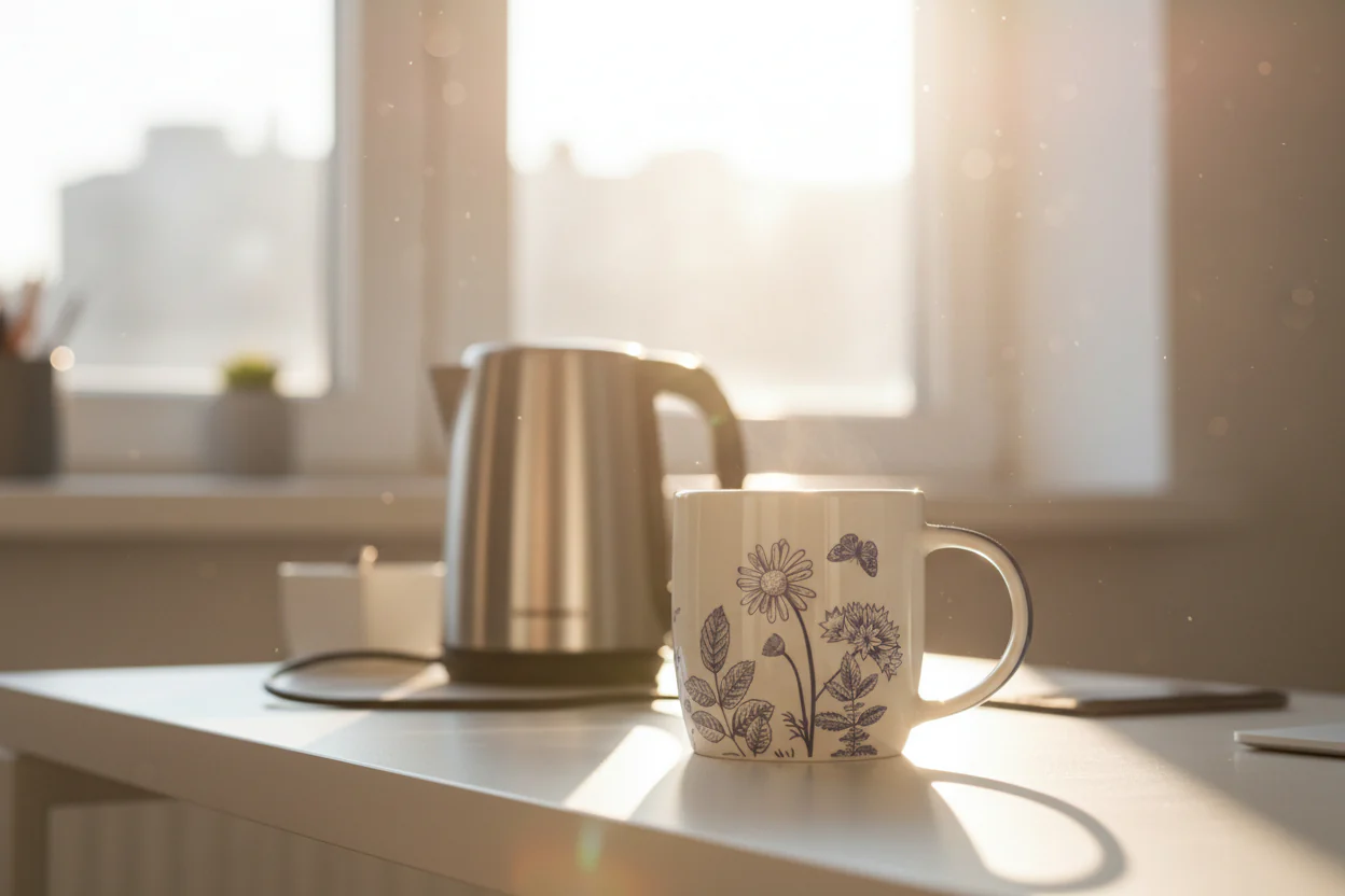 ELEGANT BLUE FLORAL Coffee Mugs NEW BONE CHINA MUG 360ml - Image 5