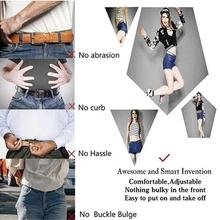 Waist Belt for Women & Men Buckle-Free Elastic - Image 3