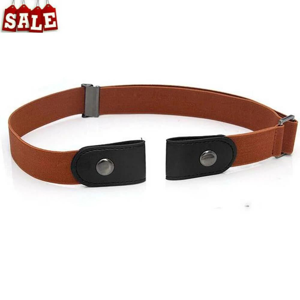 Waist Belt for Women & Men Buckle-Free Elastic - Image 8