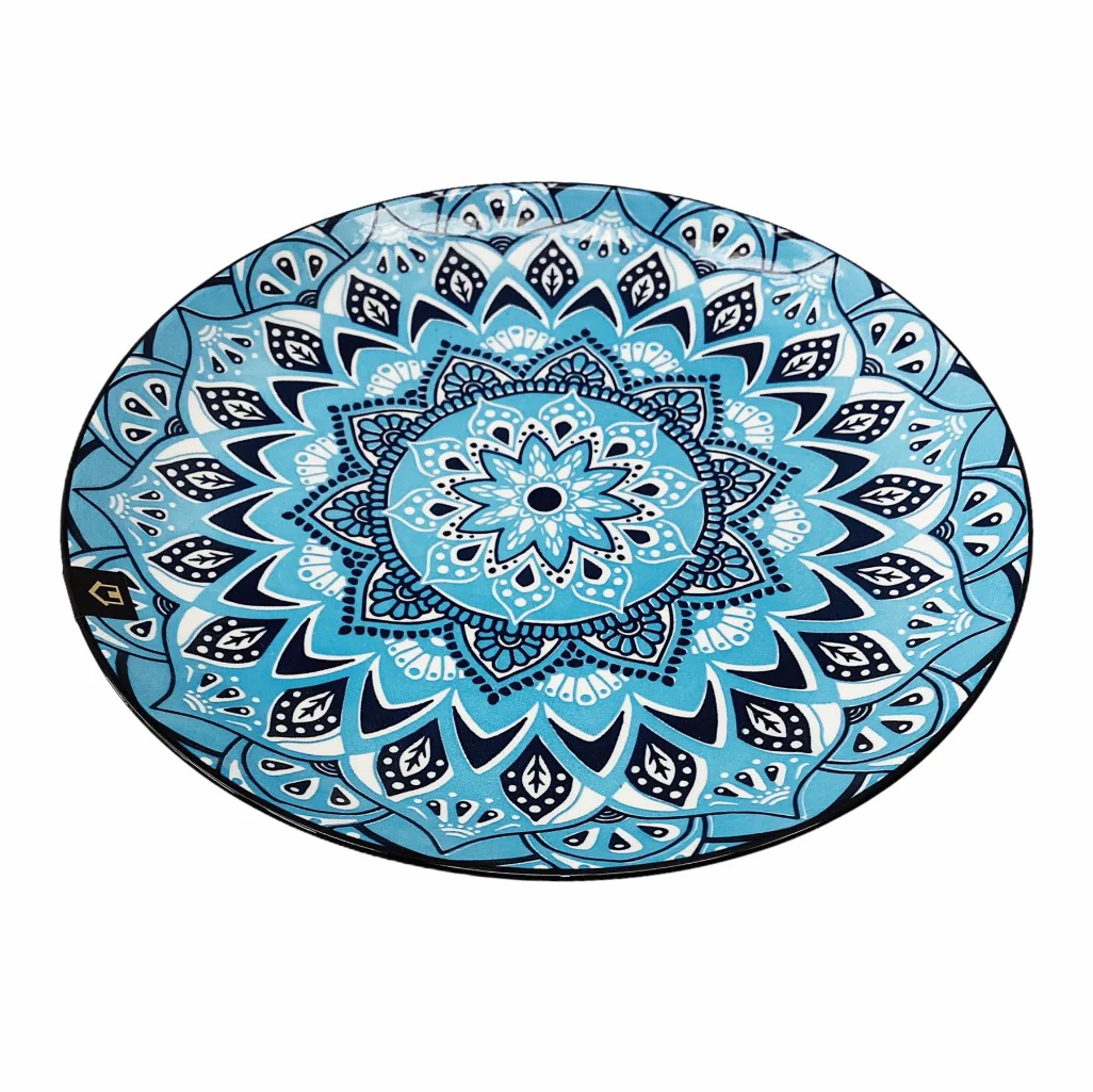 Casablanca Blue Dinner Plate