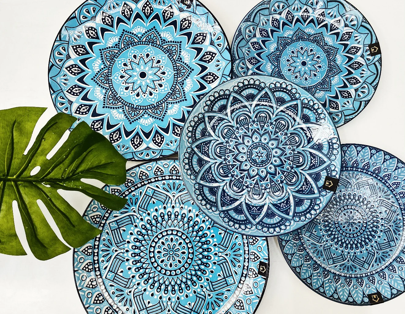 Casablanca Blue Dinner Plate - Image 3