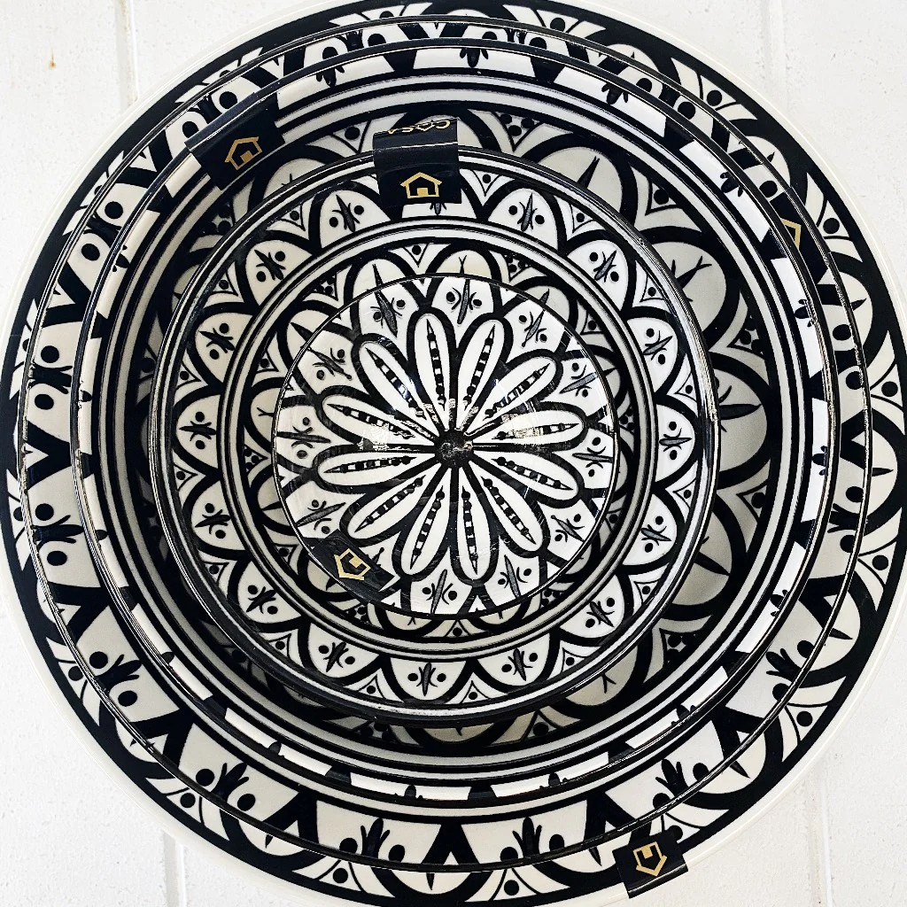 Casablanca Ebony Dinner Plate - Image 4