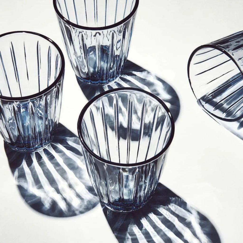 CELINE 220ml Tumbler Set of 4 - Blue - Image 2