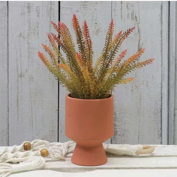 Jai Artificial Fern in Ceramic Vase 16x32