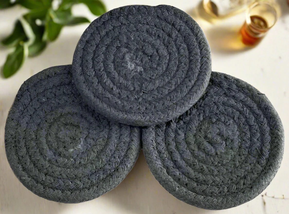 Handmade Braided Drink Coasters - Image 13