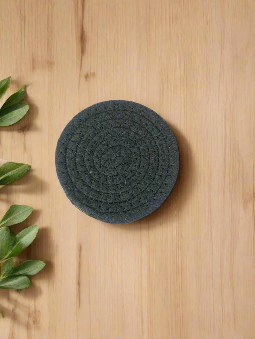 Handmade Braided Drink Coasters - Image 5
