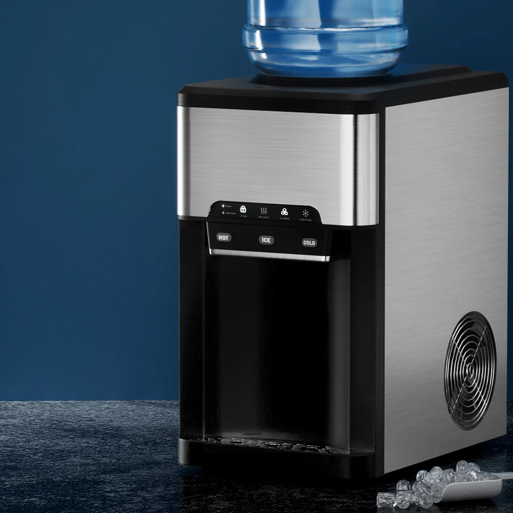 Devanti 20kg Ice Maker Machine with Water Dipenser - Image 7