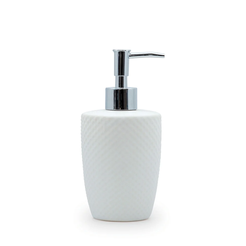 EMBOSS Soap Dispenser - White