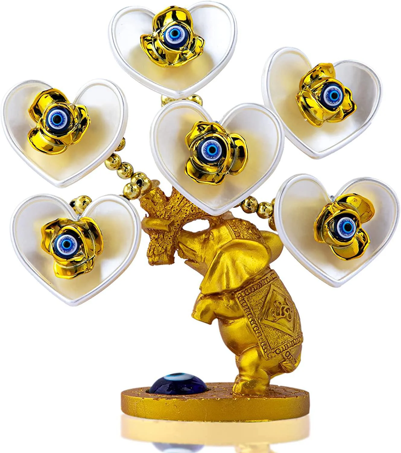Turkish Evil Eye Feng Shui Tree – Handmade Protection & Prosperity Home Decor - Image 10