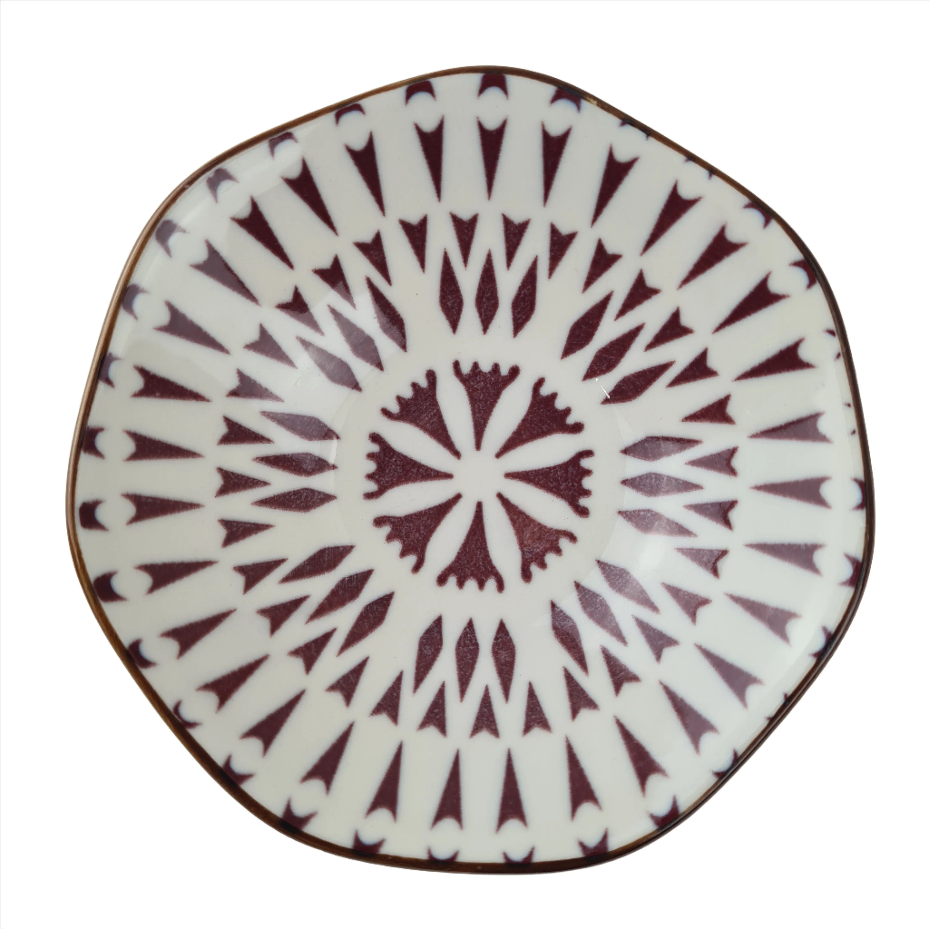 Flower style Moroccan Condiment Dish - 10 cm - Image 3