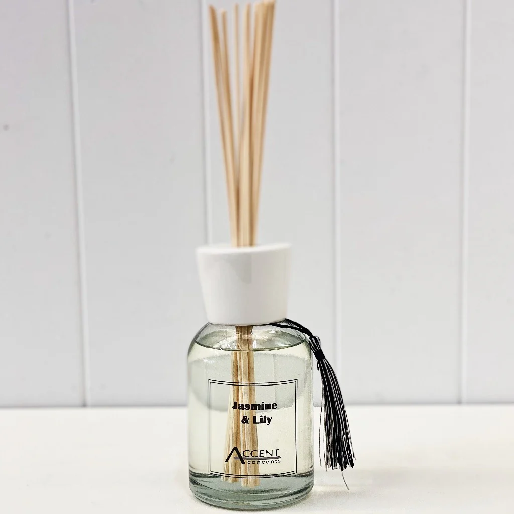 Fragrant Reed Room Diffuser 300ml - Jasmine & Lily