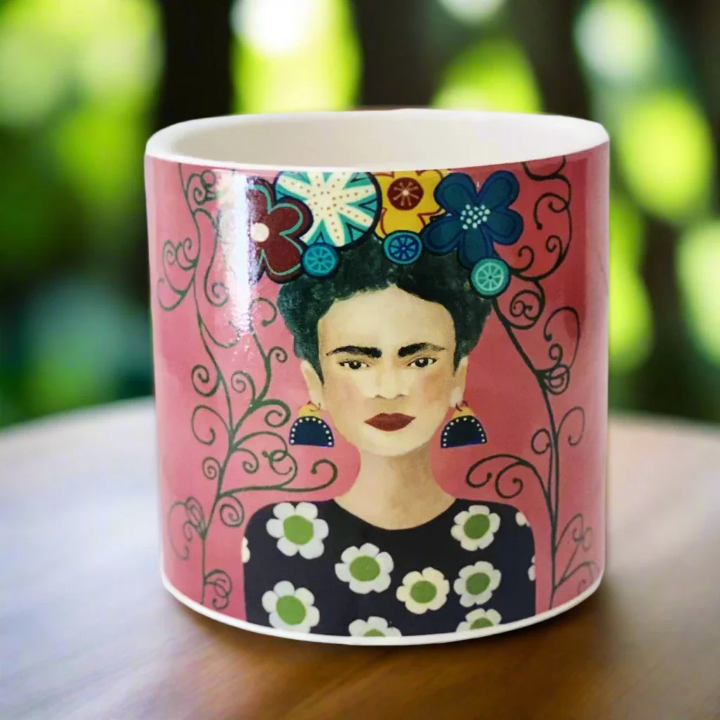 Frida Kahlo Ceramic Pots-Small