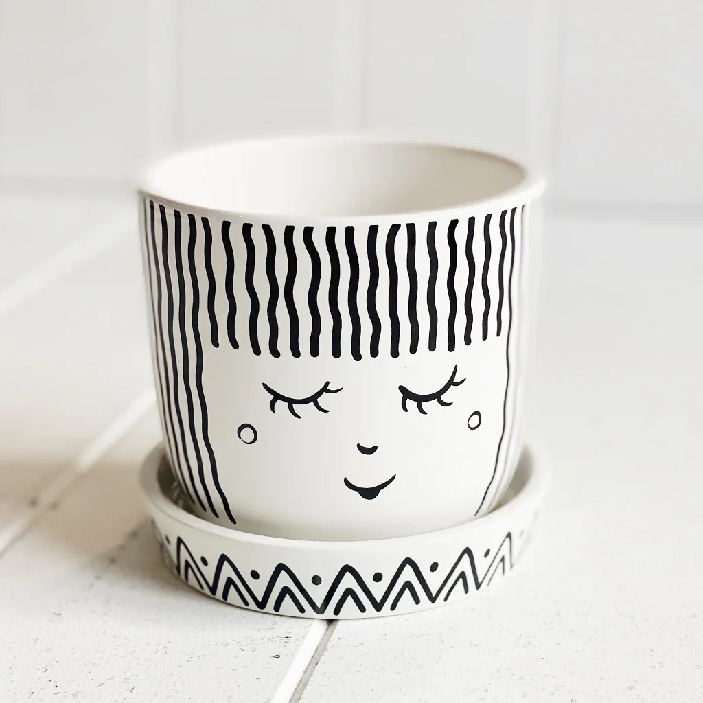 Hipster Face Pots-Large - Image 7