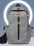 Unisex Textured Crossbody Chest Bag Backpack - Image 6