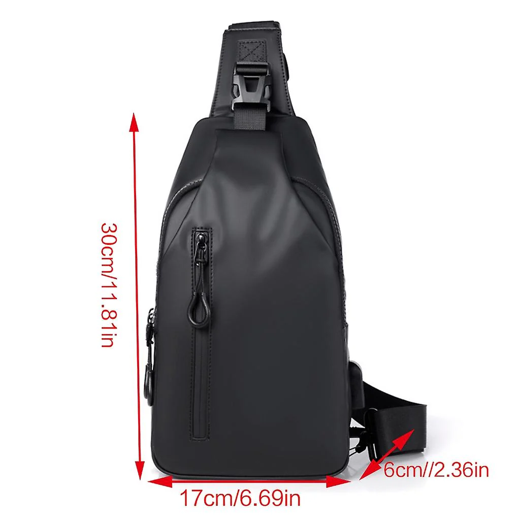 Casual Men's Chest Backpack - Image 2