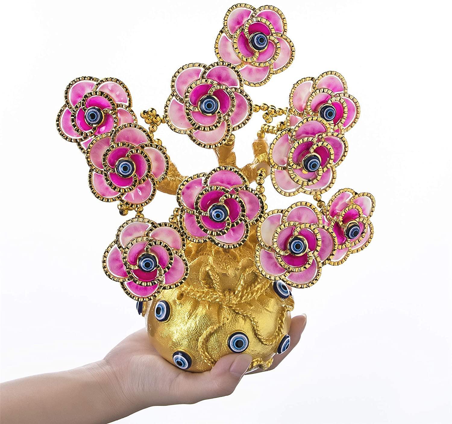 Turkish Lucky Evil Eye Feng Shui Money Tree for Protection, Prosperity & Positive Energy - Image 6
