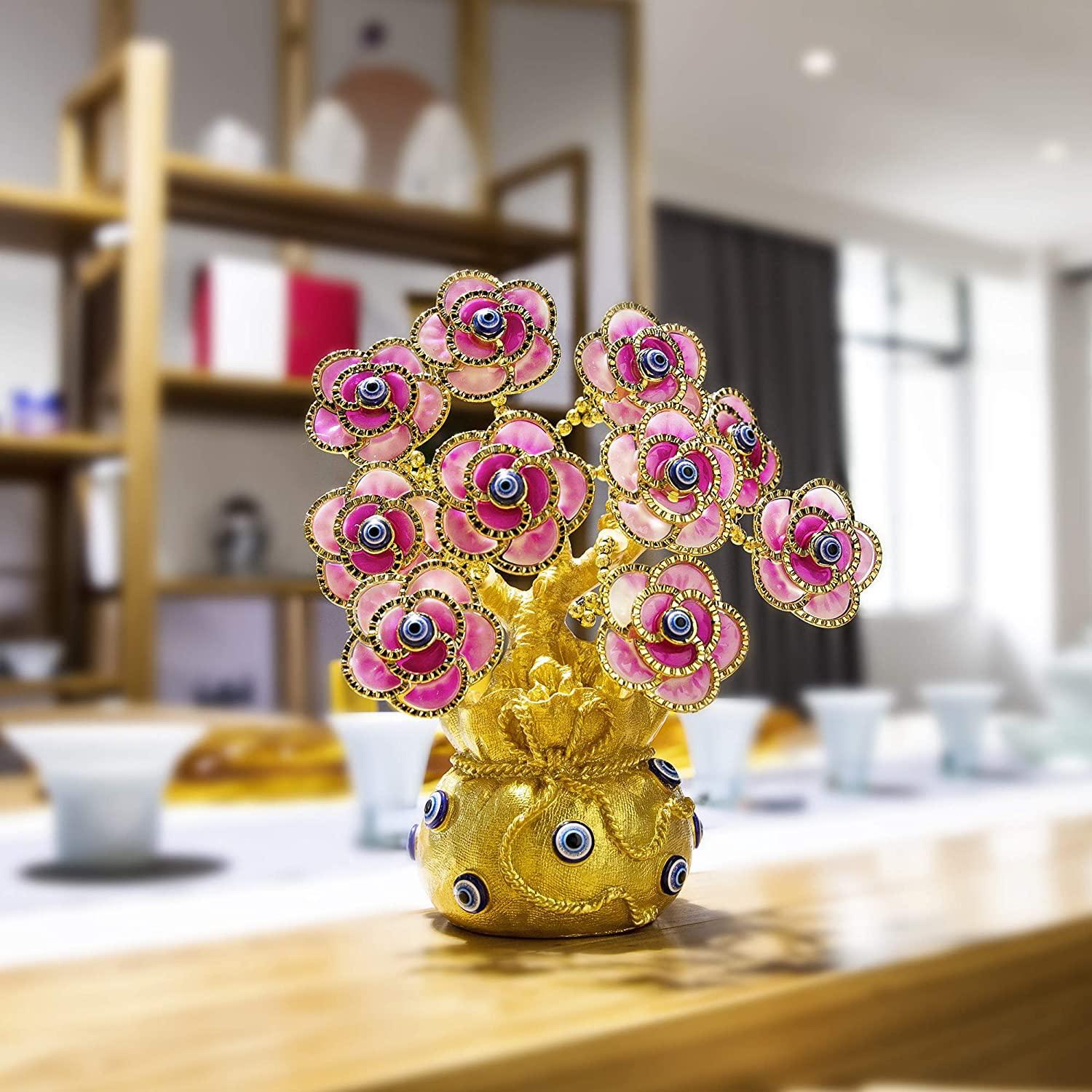 Turkish Lucky Evil Eye Feng Shui Money Tree for Protection, Prosperity & Positive Energy - Image 7