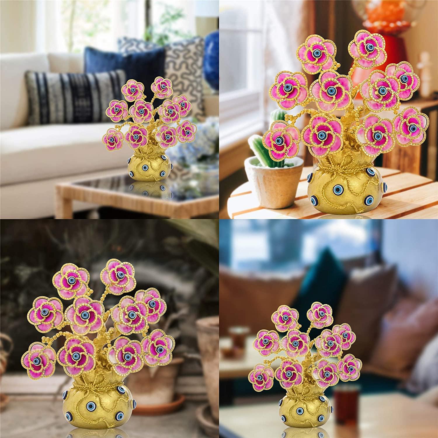 Turkish Lucky Evil Eye Feng Shui Money Tree for Protection, Prosperity & Positive Energy - Image 8