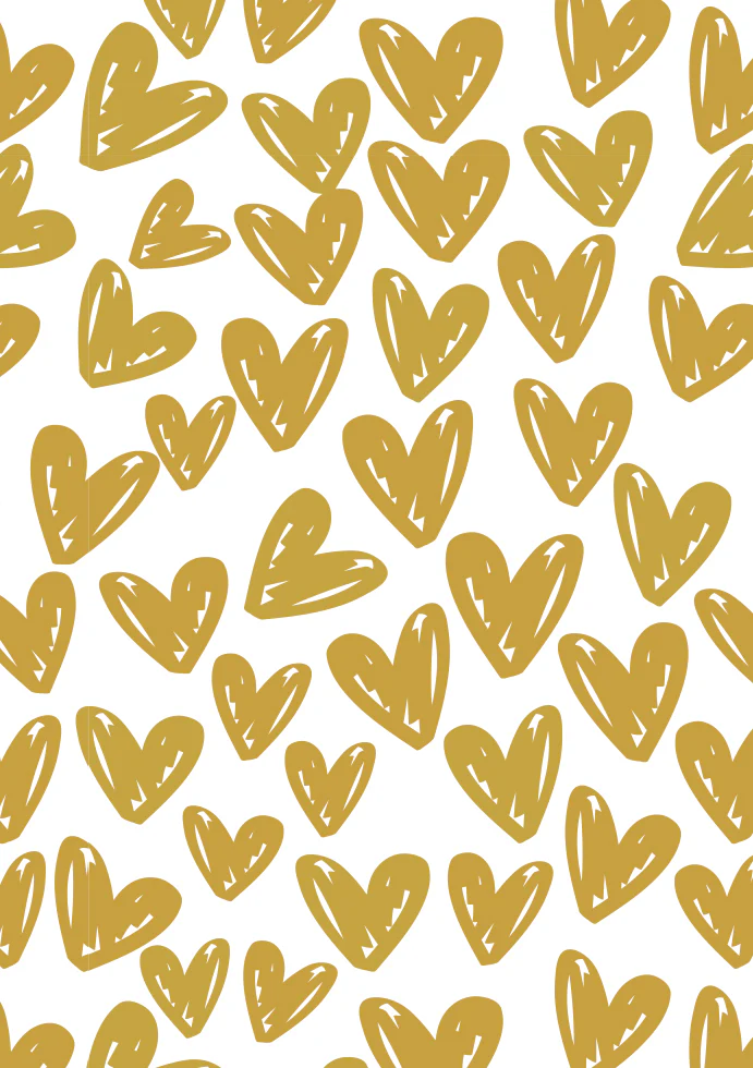 Magnolia Wrap: 60 62 “Gold Hearts”