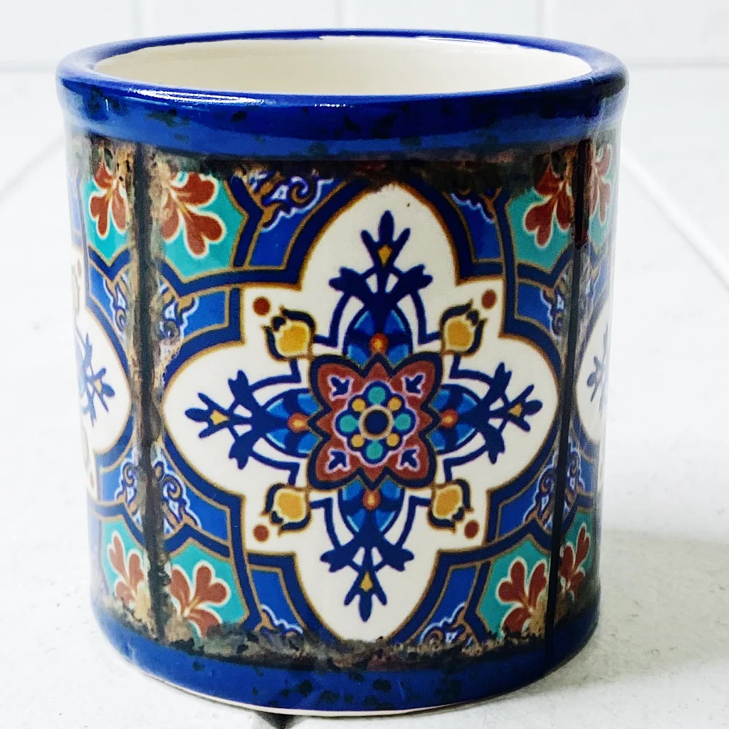 Moroccan Round Pot - Small - Image 6