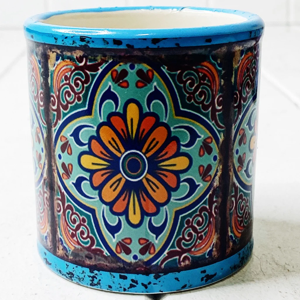 Moroccan Round Pot - Small - Image 7