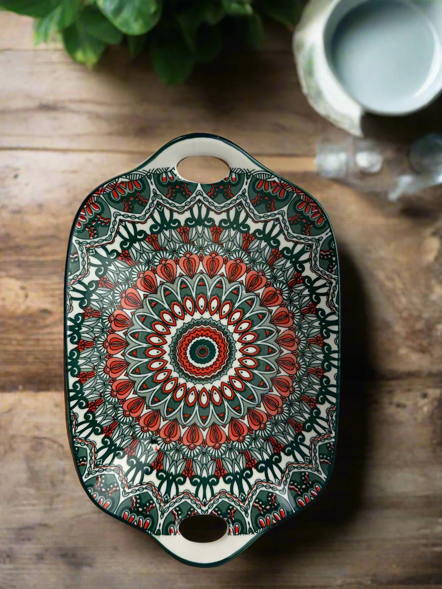 Moroccan Style 11-Inch Medium Platter - Image 5