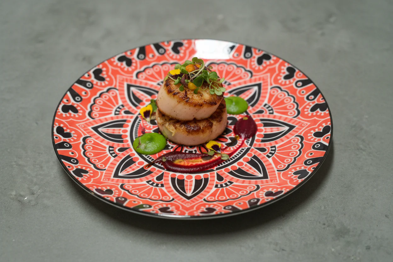 Moroccan Style Entree Plate - Small - Image 17