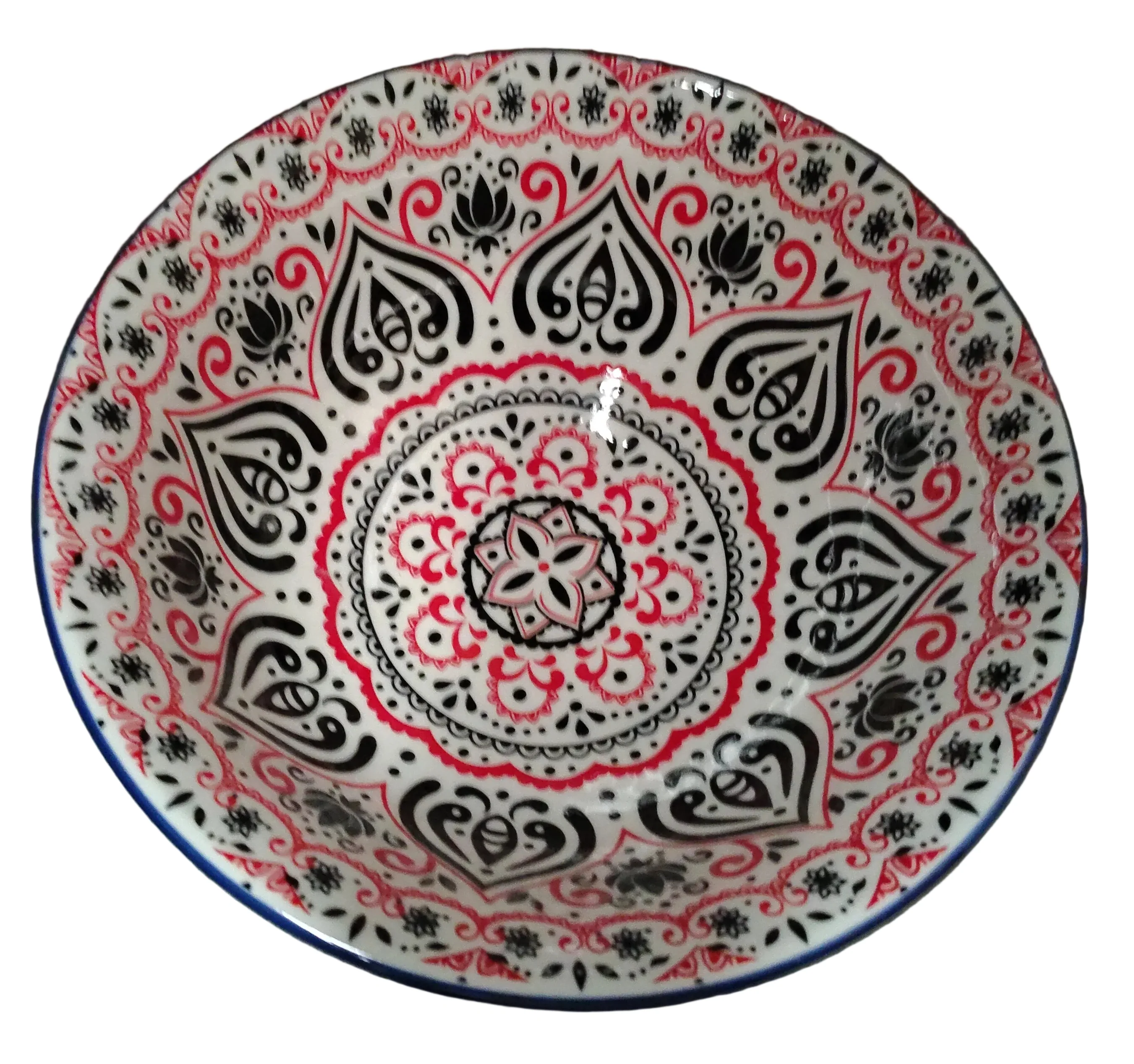 Moroccan Style Large (Assorted) Bowl - 21cm - Image 6