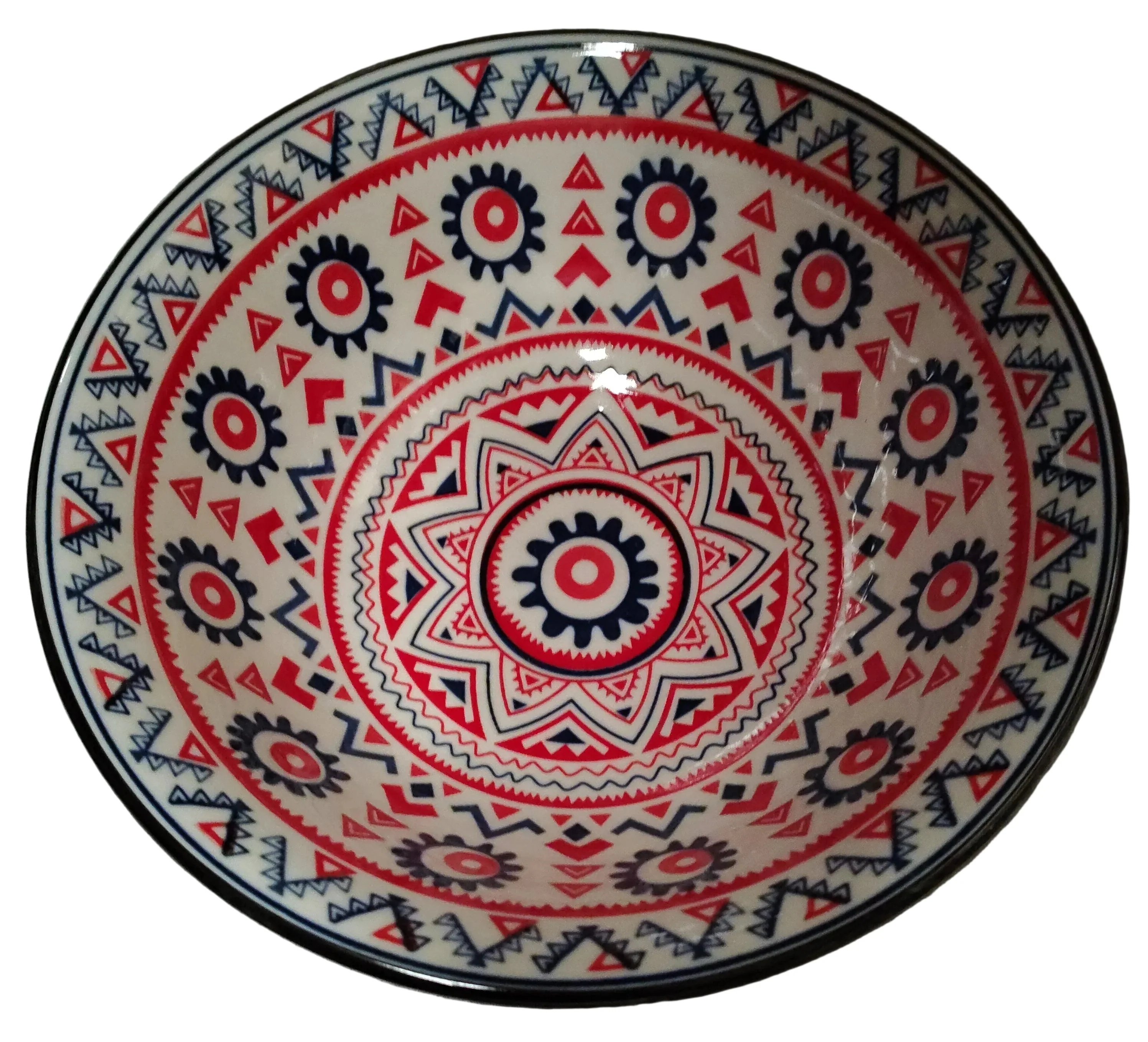 Moroccan Style Large (Assorted) Bowl - 21cm - Image 7