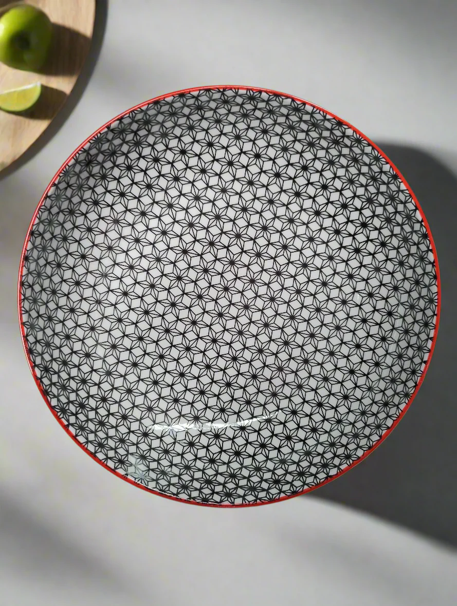 Moroccan Style Shallow Salad Bowl - 22.5 cm - Image 14