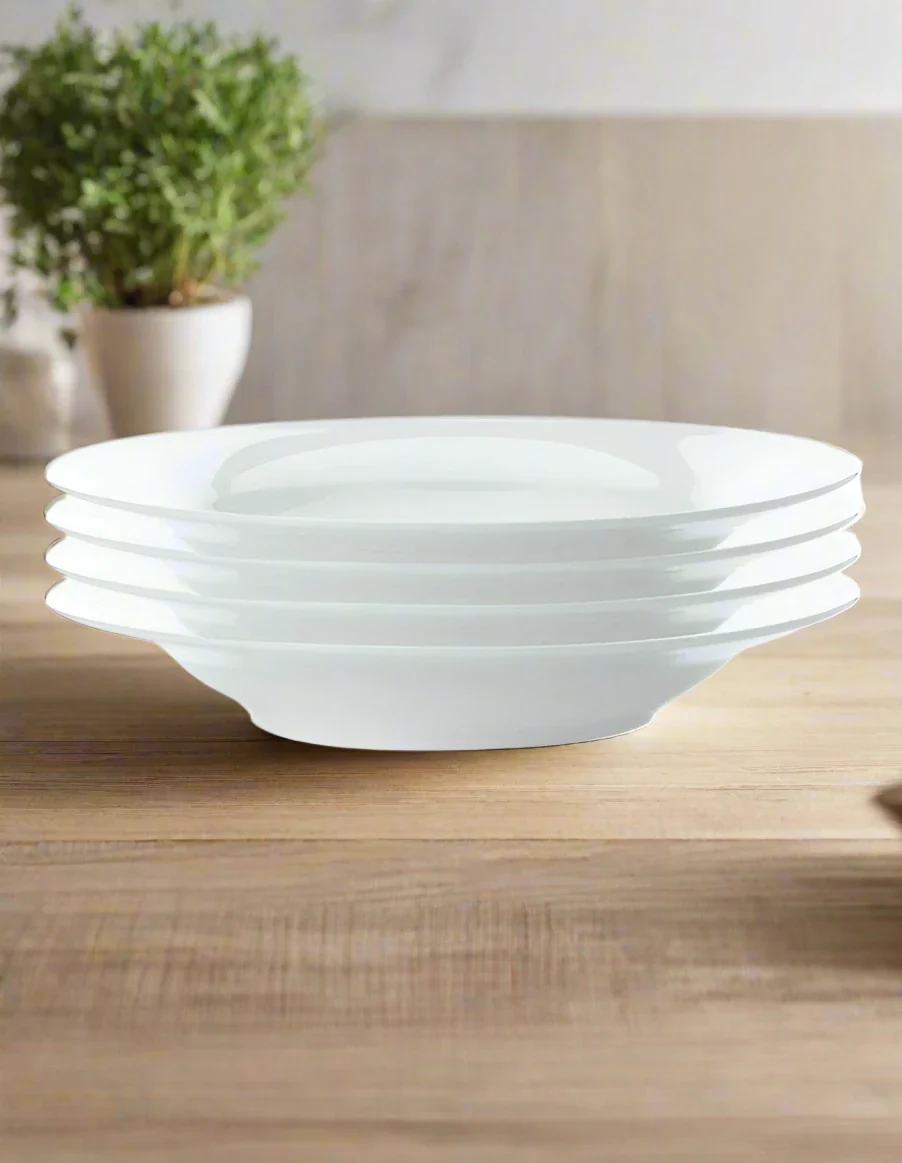Olympia Lumina Wide Rimmed Round Plate - Image 3