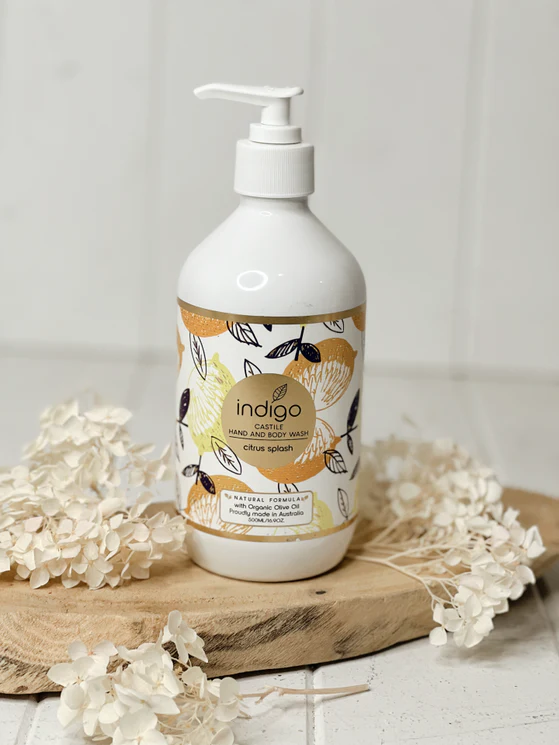 Organic Olive Oil Hand & Body Wash in Citrus Splash 500ml - Image 2