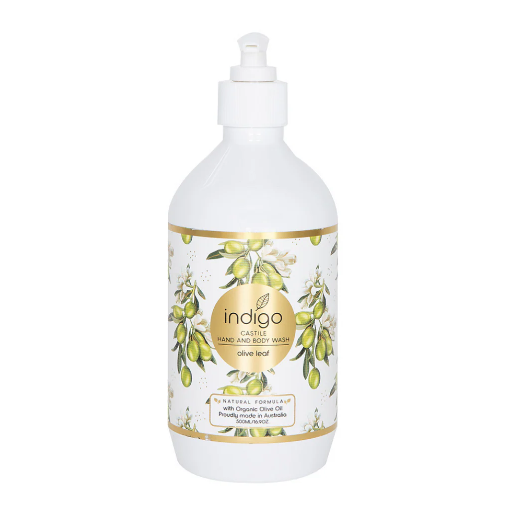 Olive Leaf Natural Moisturising Hand Soap & Body Cleanser