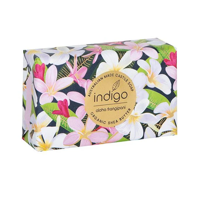 Natural Organic Shea Butter Body Soap Aloha Frangipani