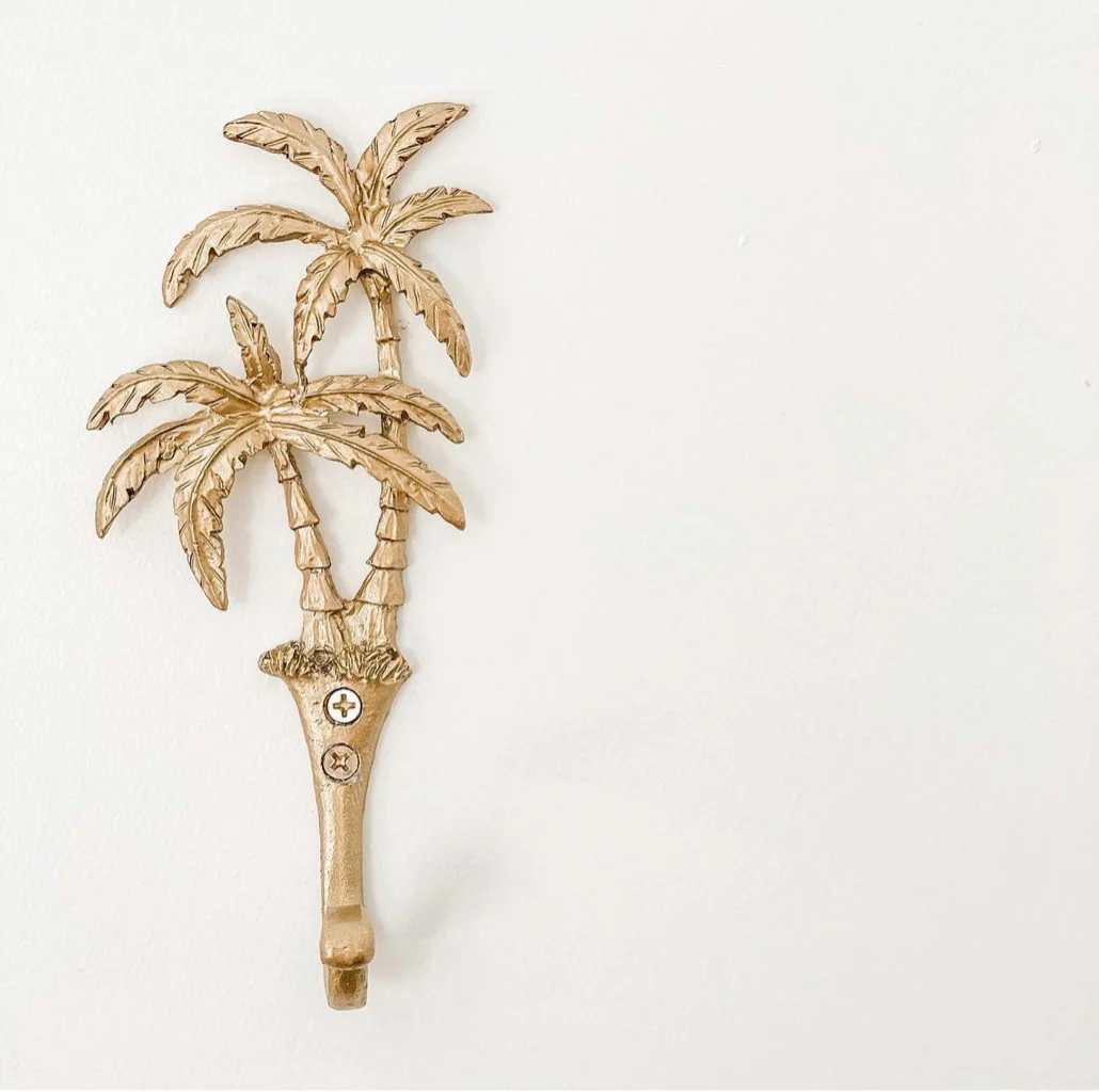 Palm Brass Wall Hook - Image 4