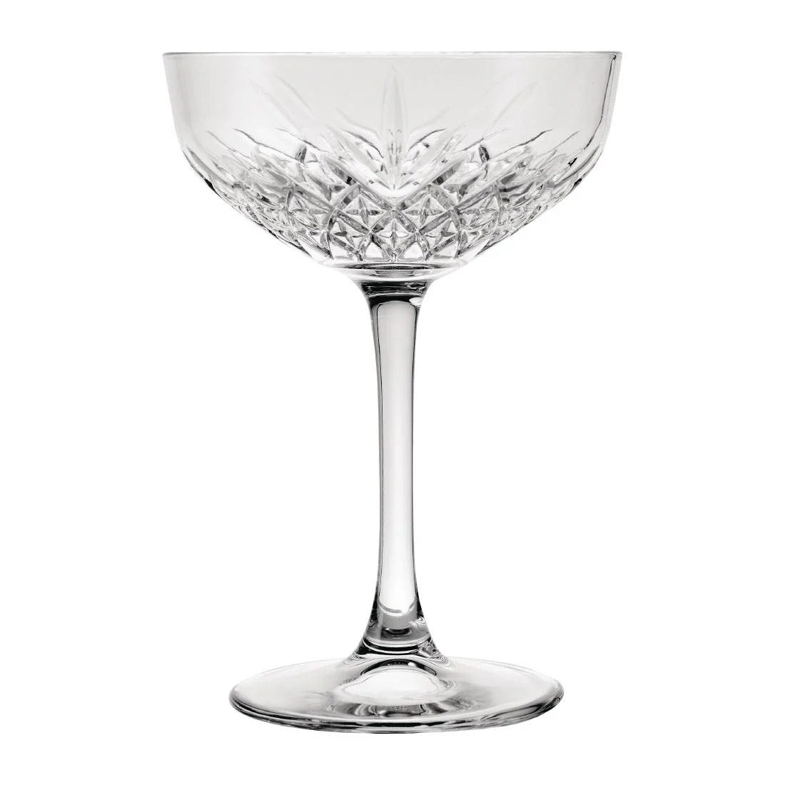 Pasabahce Pattern by Delisoga Timeless Champagne Glasses 270ml (Pack 12) - Image 4