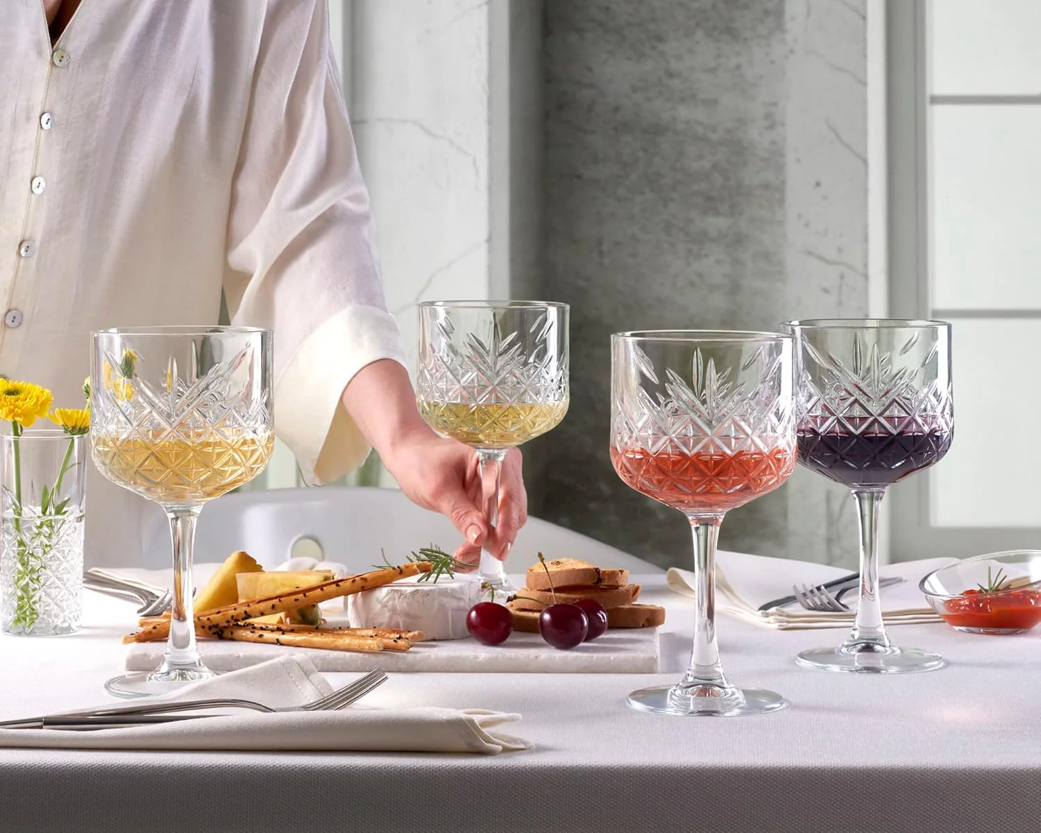 Pasabahce Delisoga Timeless Gin & Tonic Glasses