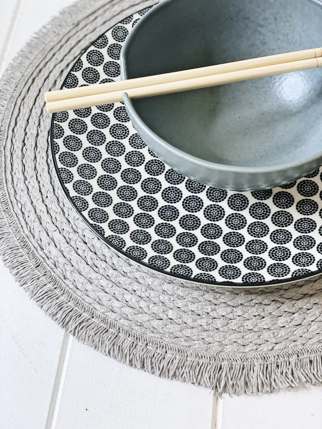 PIPER Placemat - Grey - Image 2