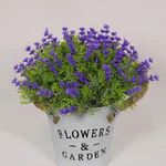 Potted Flowers with Rope Handle - Image 4