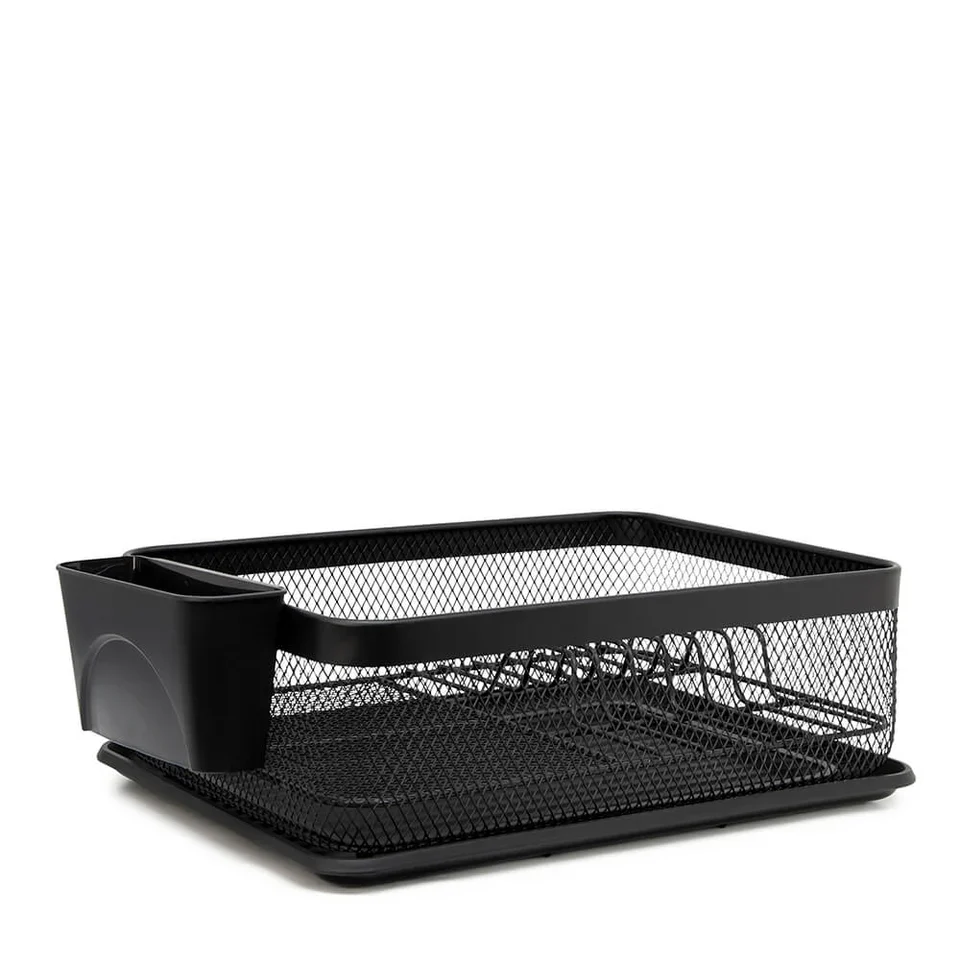 Salt & Pepper Ebony Dish Rack - Black - Image 7