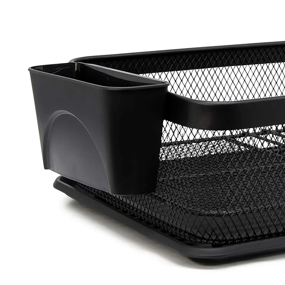 Salt & Pepper Ebony Dish Rack - Black - Image 9
