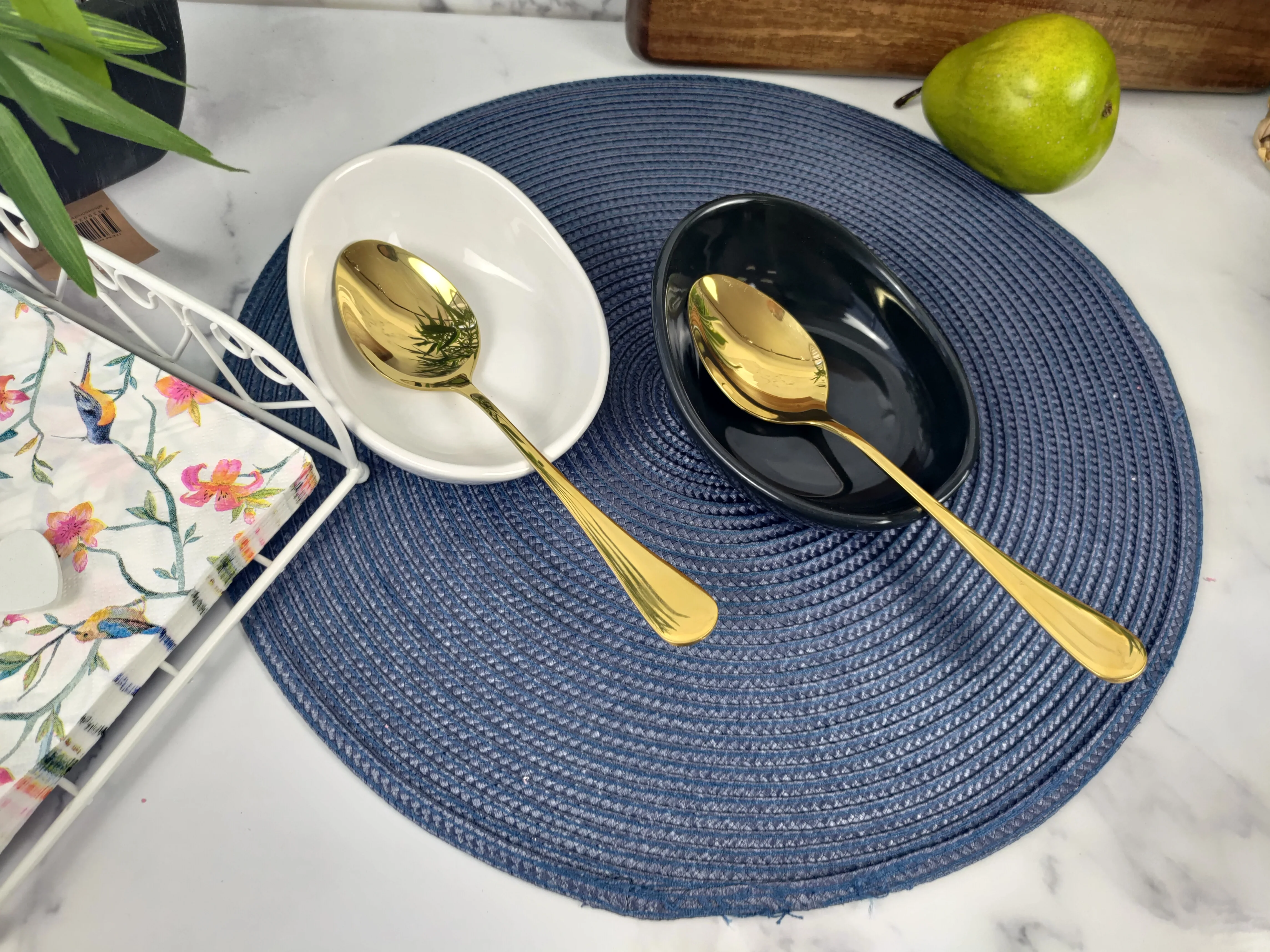AMANA Spoon Rest - Black/White - Image 2