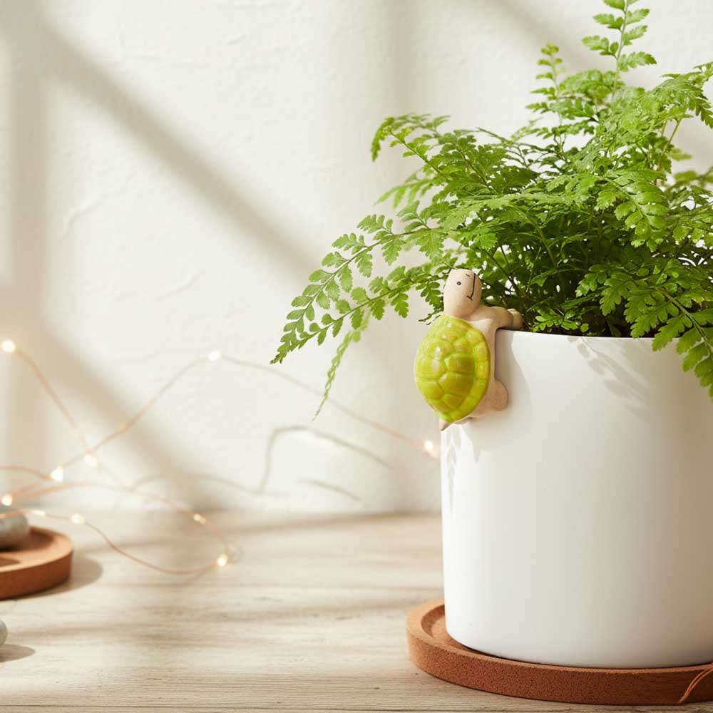 Turtle Pot Planter Sitter - Image 2