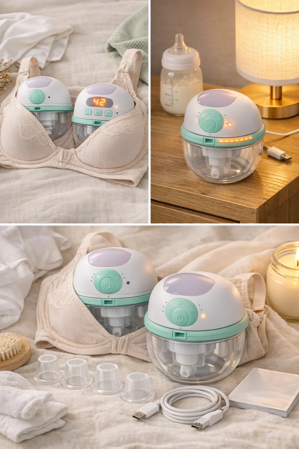 Breast Pump Wearable with  Heating W2 - Image 4