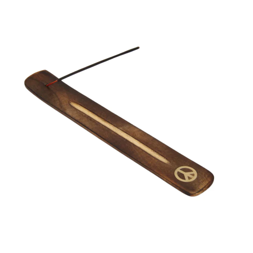 WOODEN INCENSE ASH CATCHER 26CM 6 ASST - Image 3
